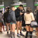 No Pants Subway Ride 2013: tutti in mutande in metro a Milano - Thumbnail