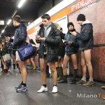No Pants Subway Ride 2013: tutti in mutande in metro a Milano - Thumbnail