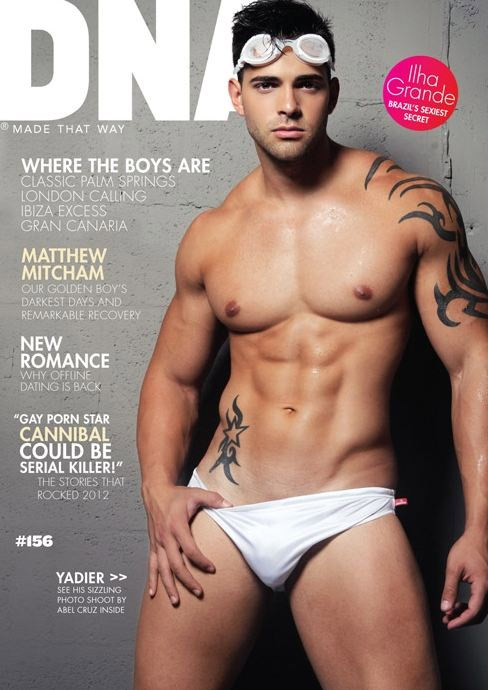 Yadier Rodriguez sulla copertina di DNA Magazine