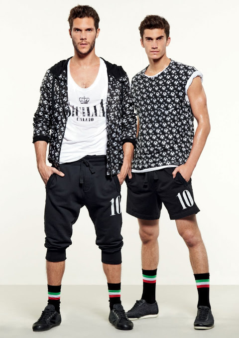In palestra con Dolce & Gabbana: la collezione Gym spring-summer 2013