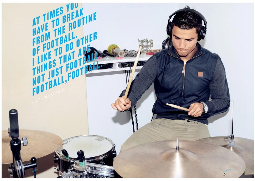 Cristiano Ronaldo per la collezione CR7 di Nike Football