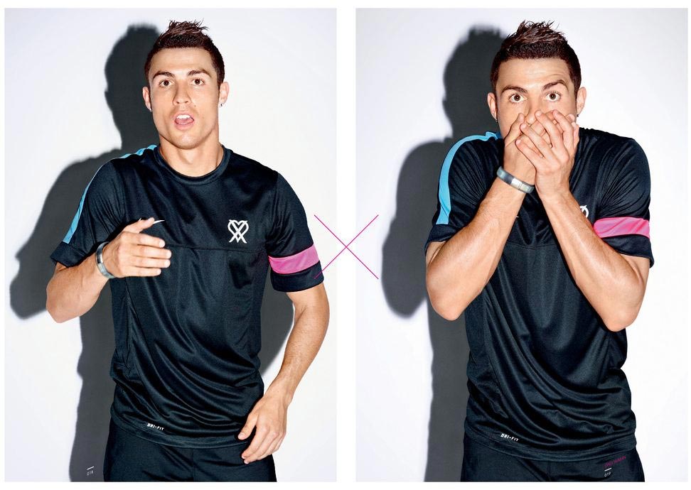 Cristiano Ronaldo per la collezione CR7 di Nike Football