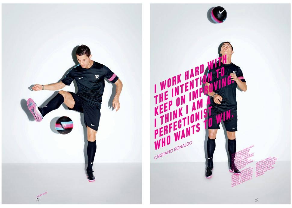 Cristiano Ronaldo per la collezione CR7 di Nike Football