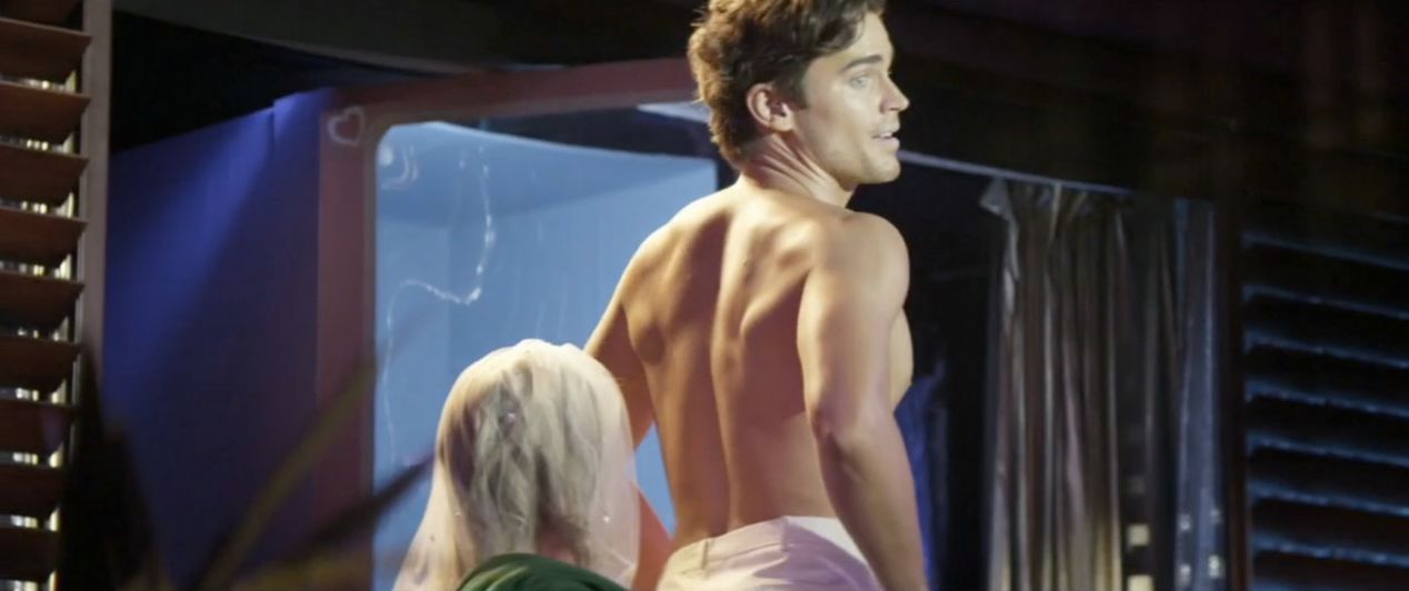 Matt si spoglia in Magic Mike. Ma al cinema non si vede