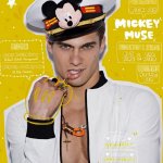 Seth Kuhlmann diventa un sexy Topolino per il magazine Adon - Thumbnail