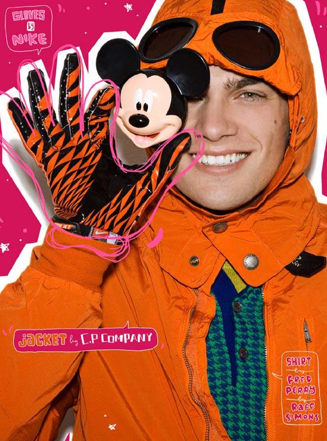 Seth Kuhlmann diventa un sexy Topolino per il magazine Adon