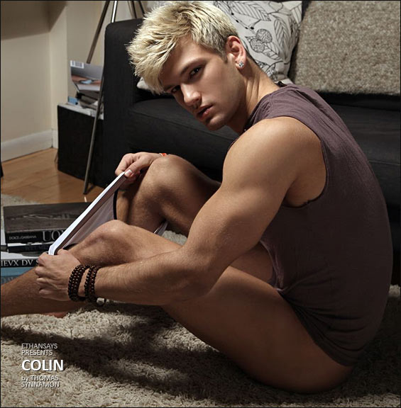Colin fotografato da Thomas Synnamon