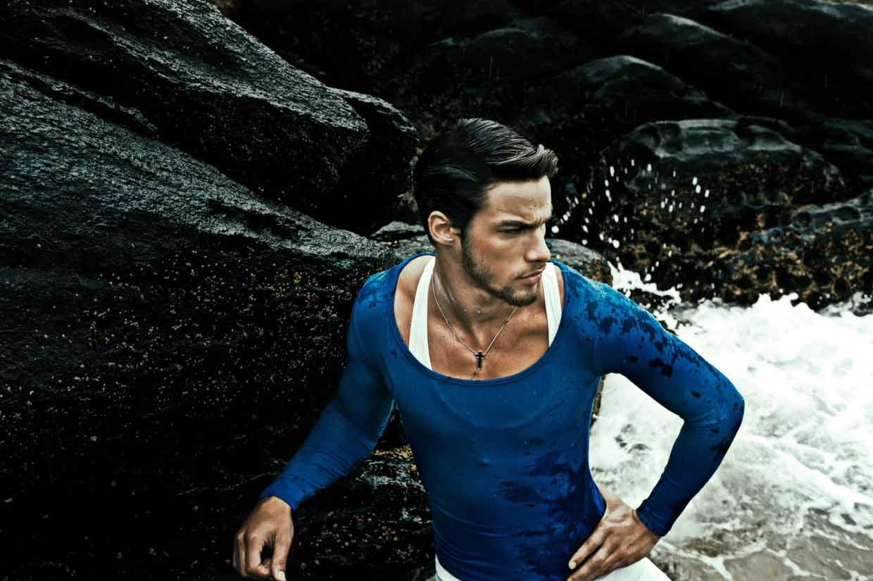 Il brasiliano Pablo Morais fotografato da Brian Haider per Romeu