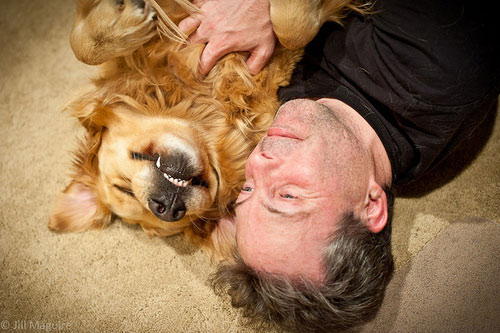Uomini e i loro cani