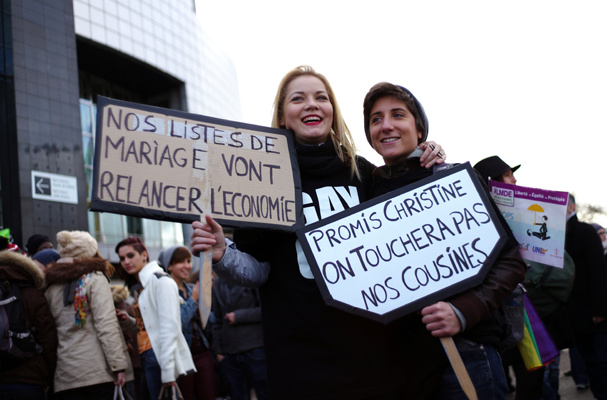 Le foto simbolo del Mariage Pour Tous