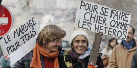 Le foto simbolo del Mariage Pour Tous