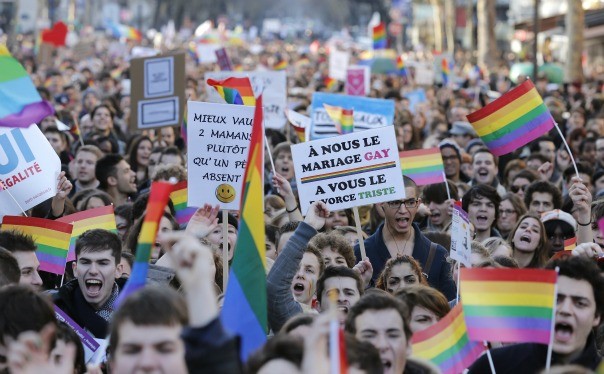 Le foto simbolo del Mariage Pour Tous