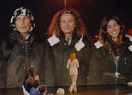 Le foto della vittoria di Vladimir Luxuria