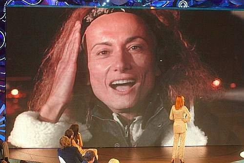 Le foto della vittoria di Vladimir Luxuria