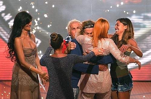 Le foto della vittoria di Vladimir Luxuria