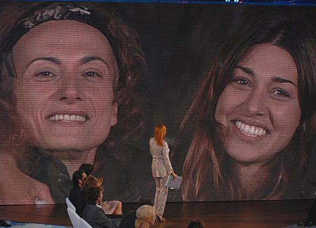 Le foto della vittoria di Vladimir Luxuria