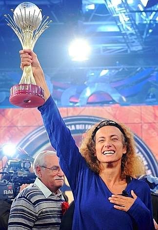 Le foto della vittoria di Vladimir Luxuria