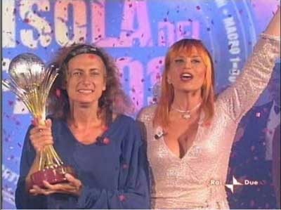 Le foto della vittoria di Vladimir Luxuria