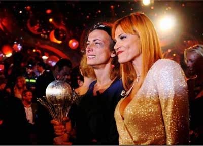 Le foto della vittoria di Vladimir Luxuria