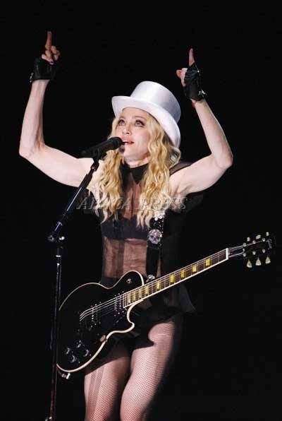 Madonna a Cardiff: le immagini