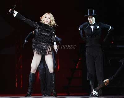Madonna a Cardiff: le immagini