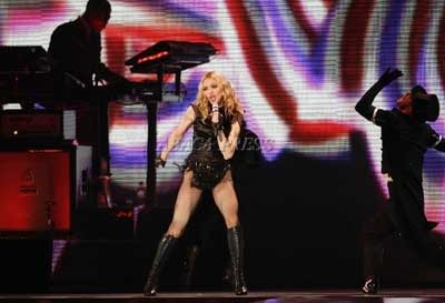 Madonna a Cardiff: le immagini