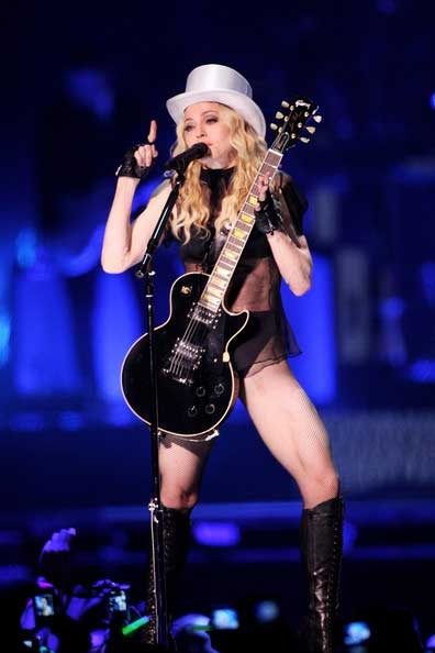Madonna a Cardiff: le immagini