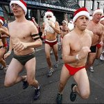 La corsa dei Babbi Natale in mutande - Thumbnail