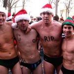 La corsa dei Babbi Natale in mutande - Thumbnail