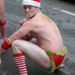 La corsa dei Babbi Natale in mutande - Thumbnail