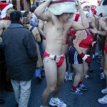 La corsa dei Babbi Natale in mutande - Thumbnail