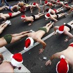 La corsa dei Babbi Natale in mutande - Thumbnail