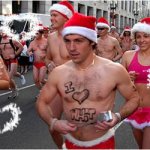 La corsa dei Babbi Natale in mutande - Thumbnail