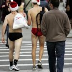 La corsa dei Babbi Natale in mutande - Thumbnail