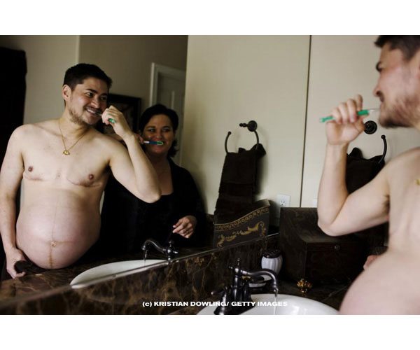 Trans incinto: le foto di Thomas Beatie