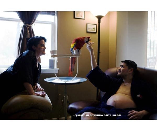 Trans incinto: le foto di Thomas Beatie