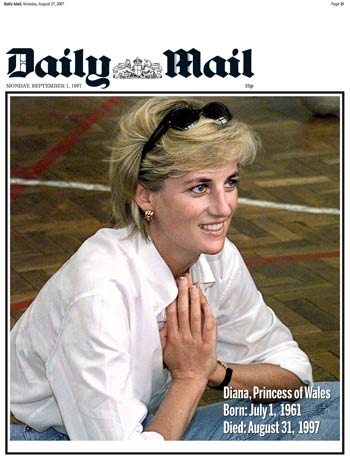 Lady Diana - 31 agosto 2007
