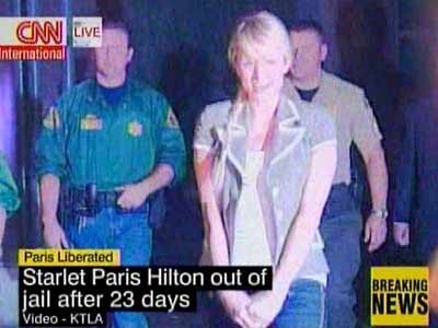 Paris Hilton libera