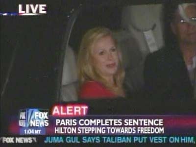 Paris Hilton libera