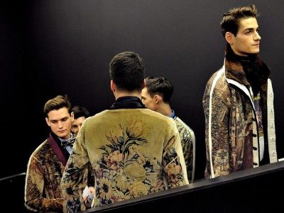 Sfilate Milano Uomo: il backstage D&G