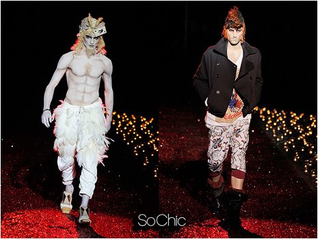 John Galliano a Parigi continua a stupire