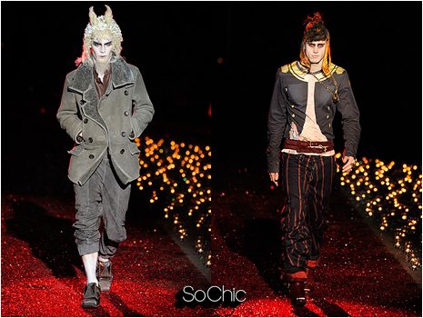 John Galliano a Parigi continua a stupire
