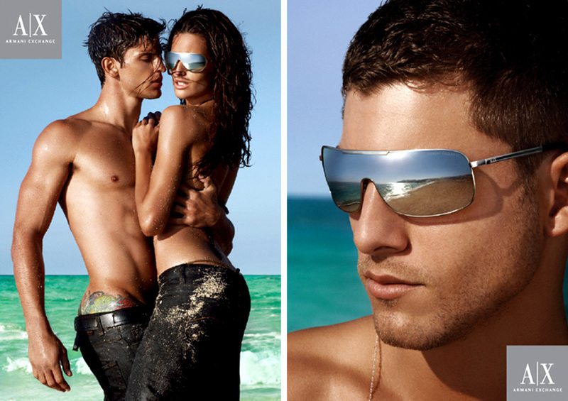 La campagna estiva Armani Exchange 08