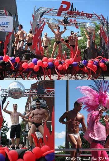 Montreal Gay pride: va in scena il circo