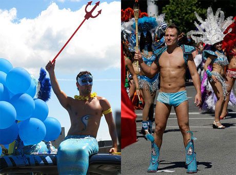 Montreal Gay pride: va in scena il circo