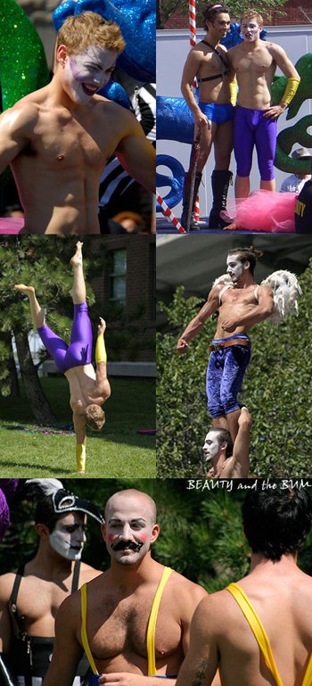 Montreal Gay pride: va in scena il circo