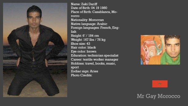Mr.Gay International: i concorrenti