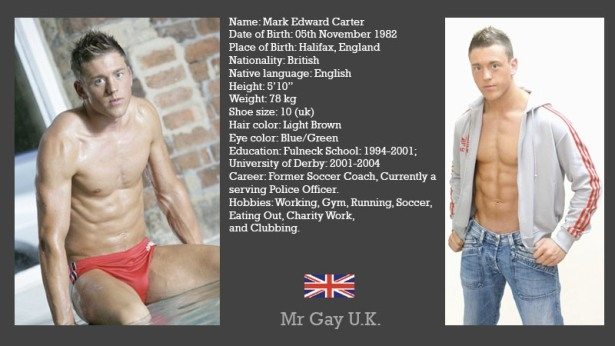 Mr.Gay International: i concorrenti