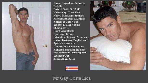 Mr.Gay International: i concorrenti