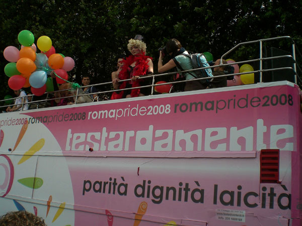 Roma Pride 2008 - I Carri